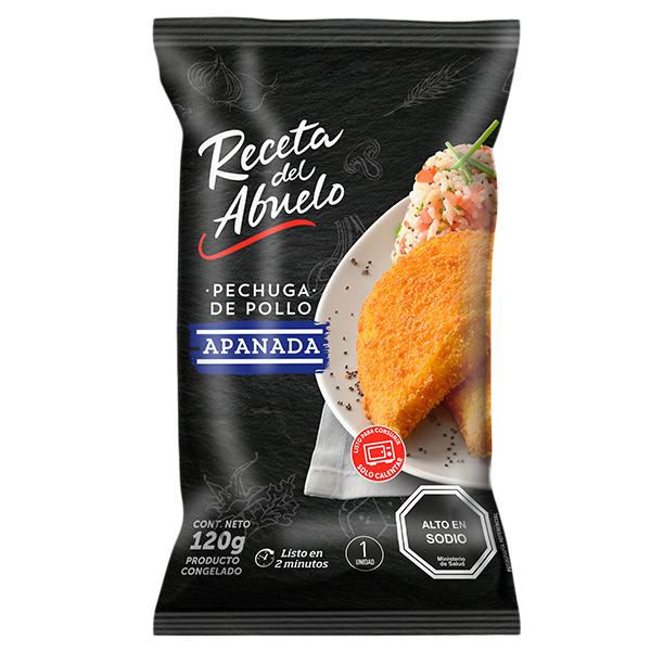 Pechuga de Pollo Apanado